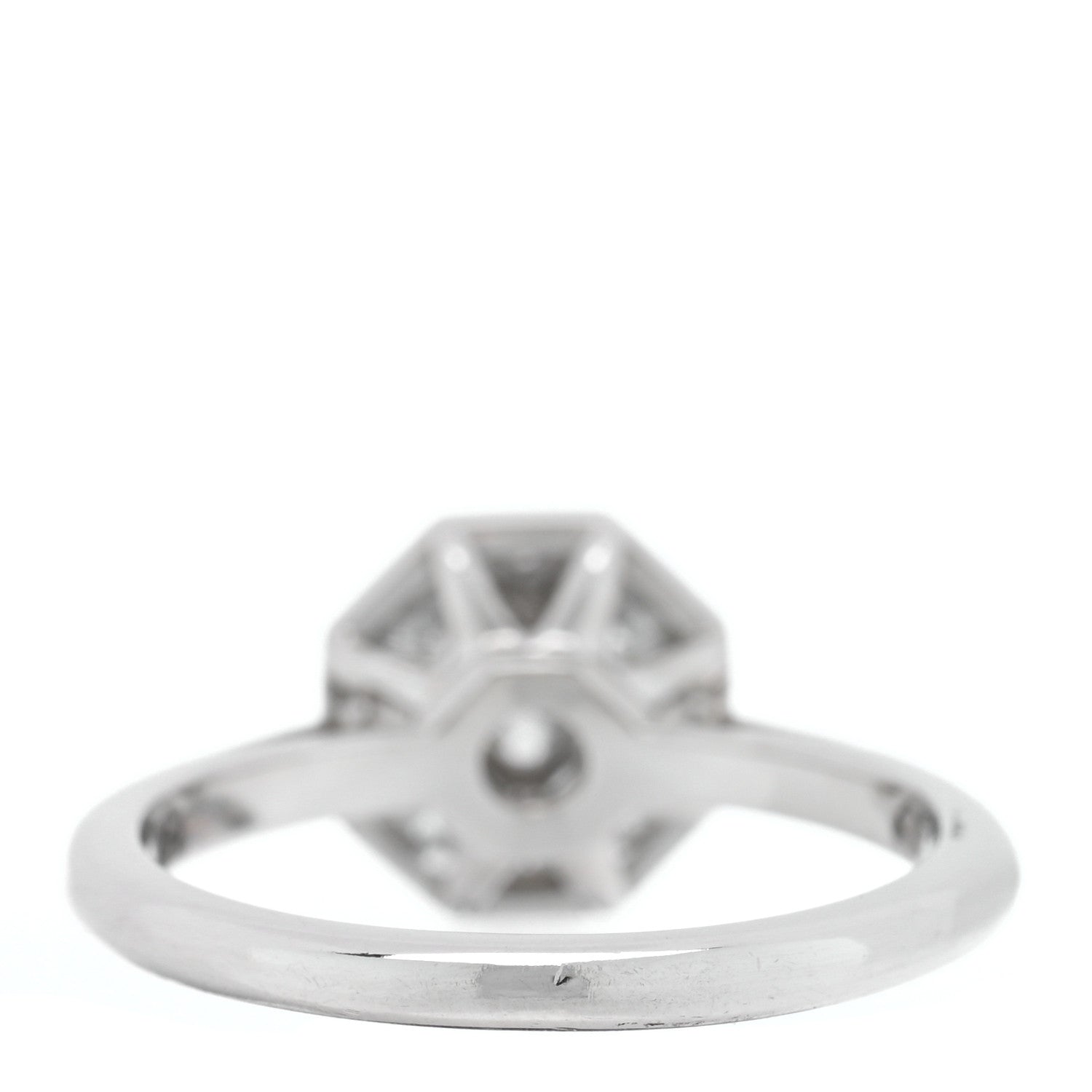 Tiffany Platinum Diamond Mosaic Ring 52 6 3 of 5