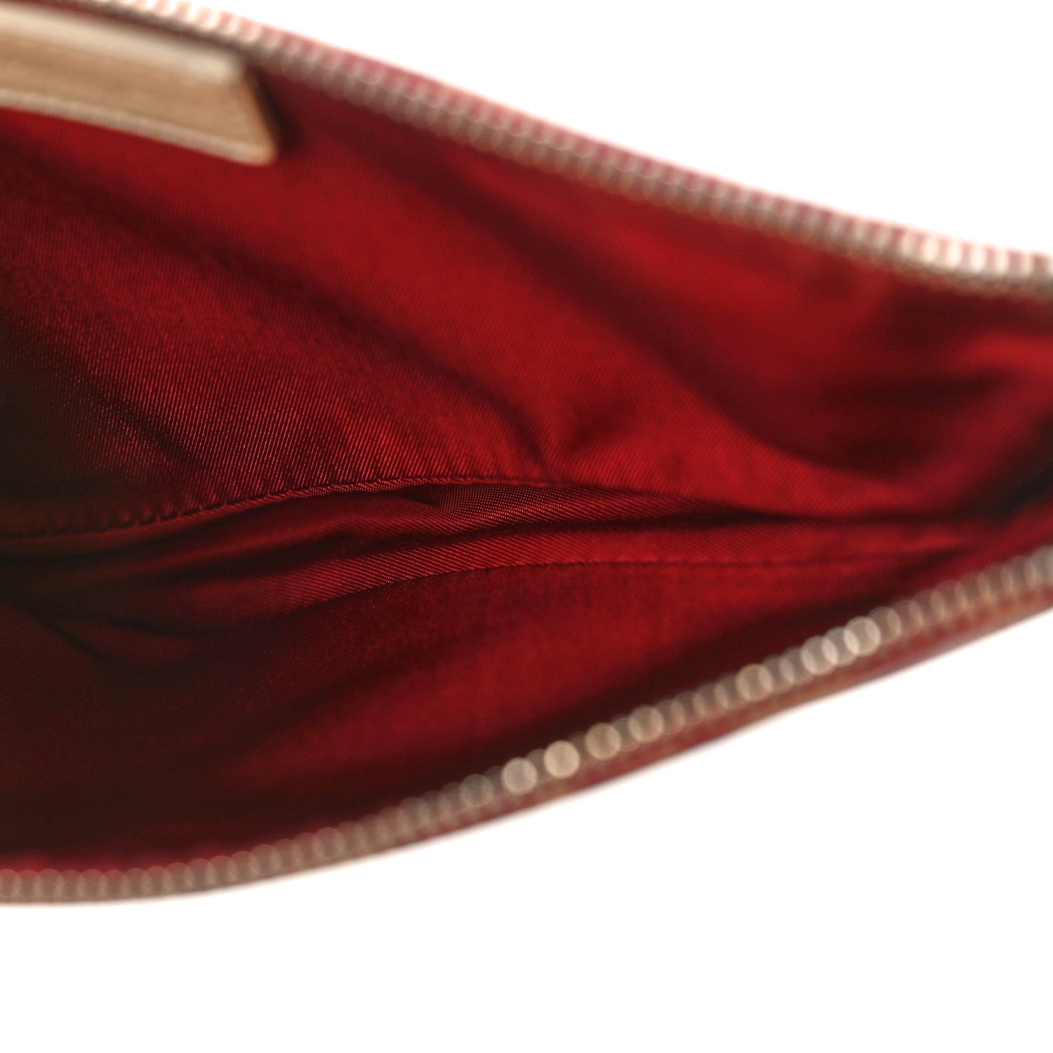 Christian Dior Monogram Mini Saddle Pochette Red 5 of 10