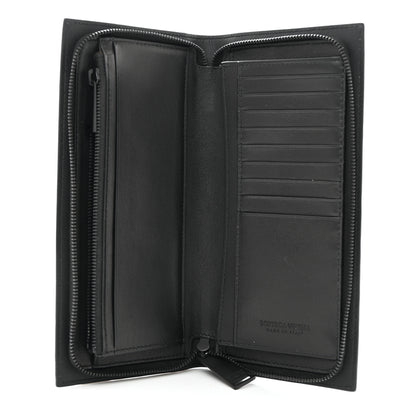 Bottega Veneta Nappa Intrecciato Zip Around Wallet Black 5 of 8