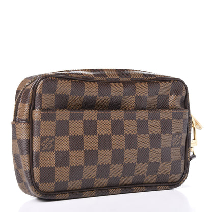 Louis Vuitton Damier Ebene Pochette Billets Macao 3 of 10