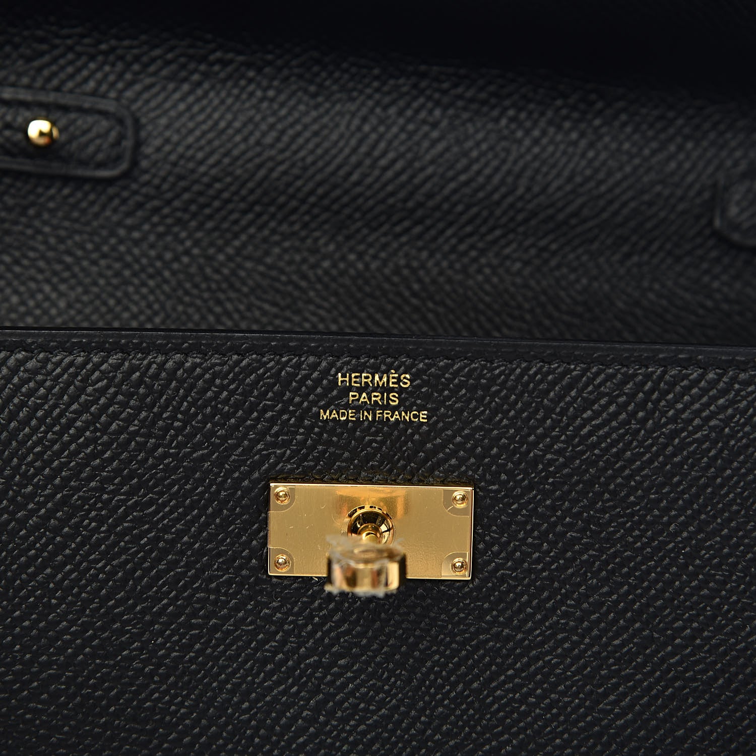 Hermes Epsom Kelly Wallet To Go Black 6 of 11