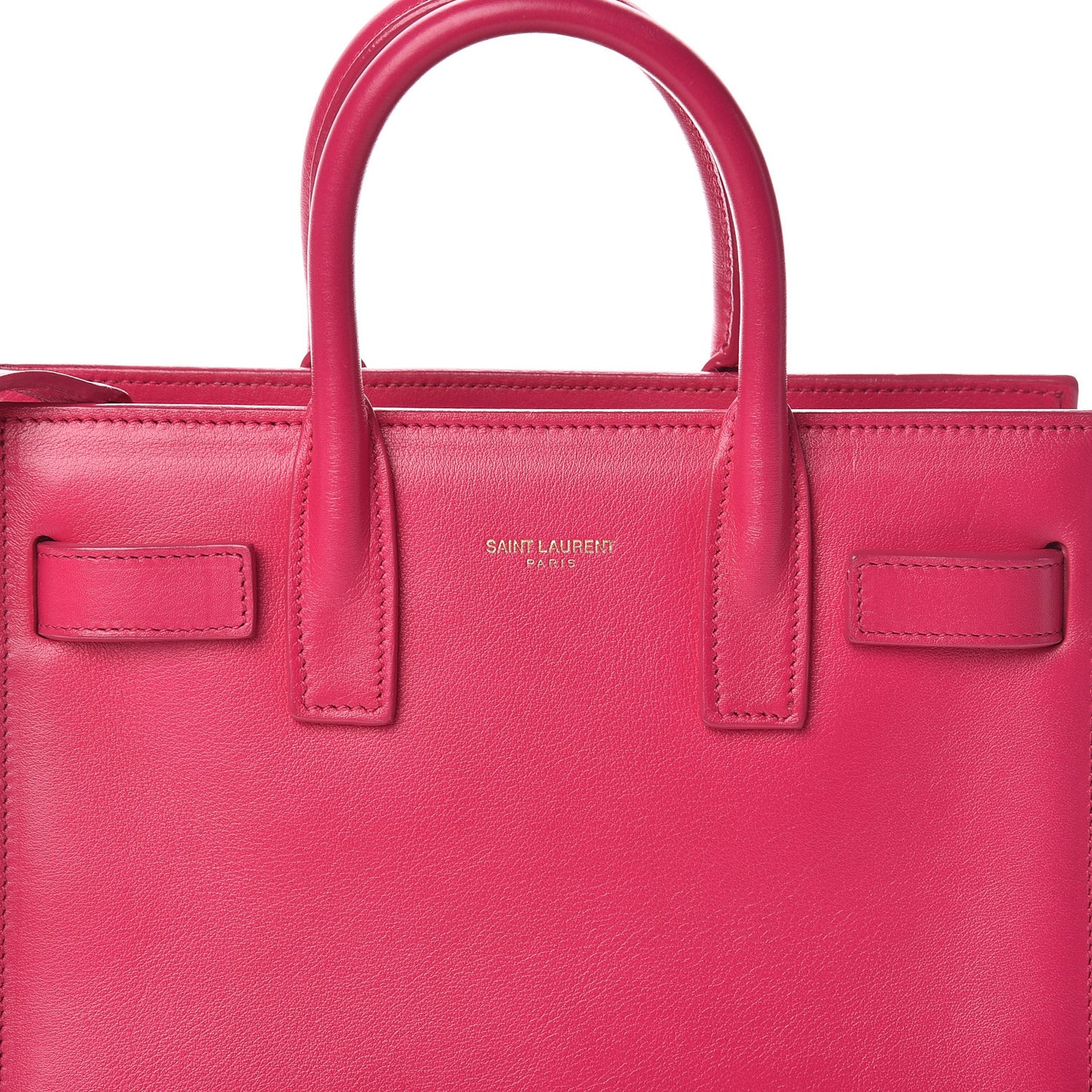 Calfskin Nano Sac De Jour Bubblegum