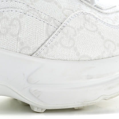 Gucci GG Supreme Monogram Womens Rhyton Sneakers 37 White 13 of 16
