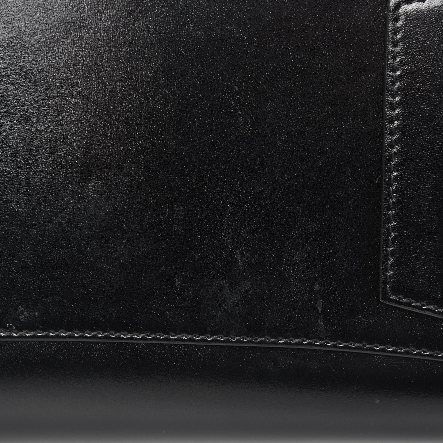 Shiny Lord Calfskin Medium Antigona Black