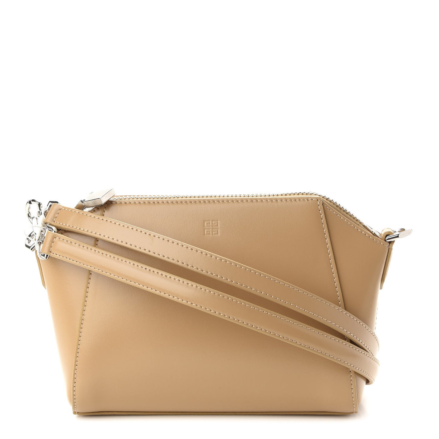 Smooth Calfskin Nano Antigona Beige Cappuccino