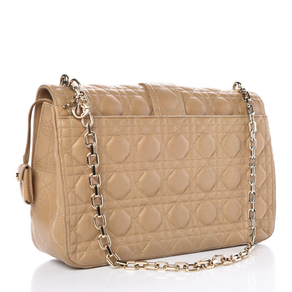 Christian Dior Lambskin Cannage Large Miss Dior Flap Beige 3 of 13