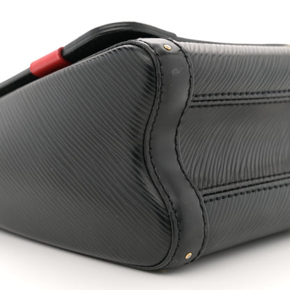 Louis Vuitton Epi Monogram Complice Trunks and Bags Twist Shoulder Bag MM Black 9 of 15