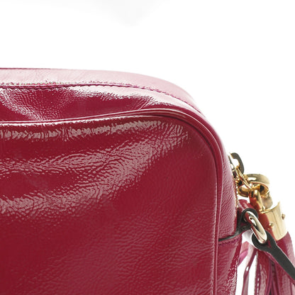Gucci Soft Patent Small Soho Disco Bag Bright Bougainvillea 7 of 7