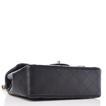 Chanel Lambskin Quilted Mini Rectangular Flap Black 4 of 10