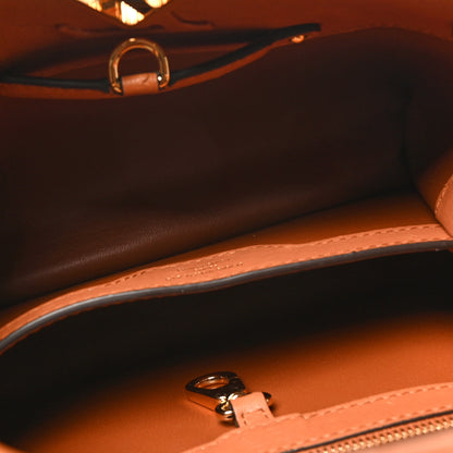 Louis Vuitton Ostrich Capucines BB Cognac 6 of 10