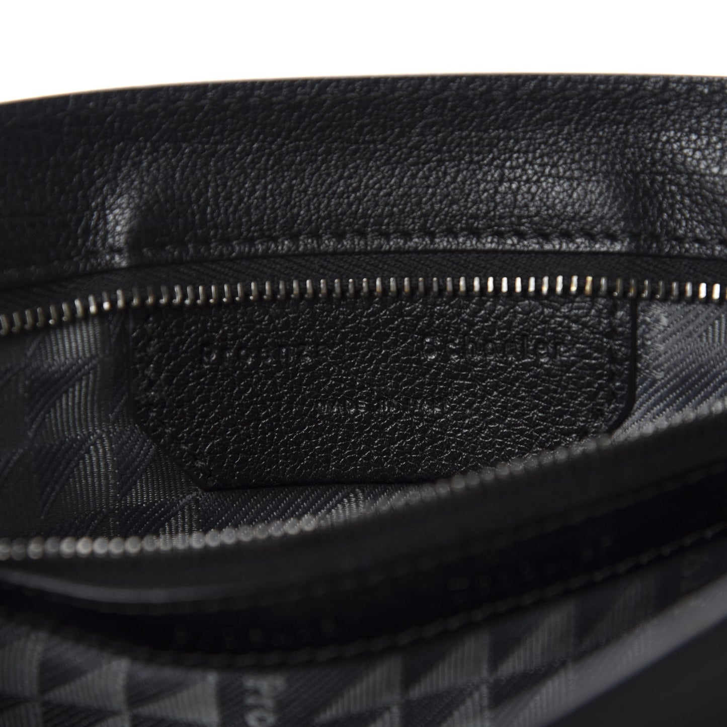 Lambskin Stud Tiny PS1 Satchel Black