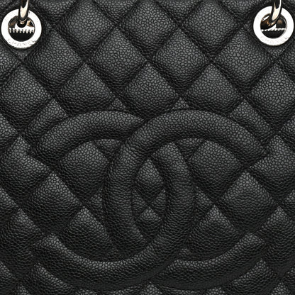 Chanel Caviar Quilted Grand Shopping Tote GST Black 9 of 15