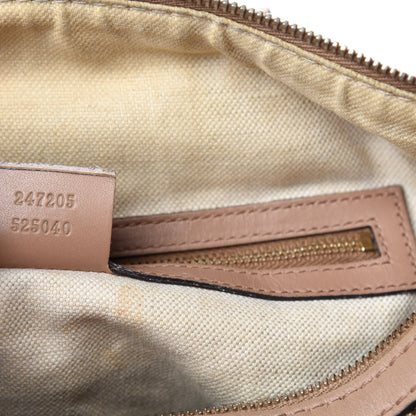 Gucci Monogram Vintage Web Medium Boston Pink 21 of 22