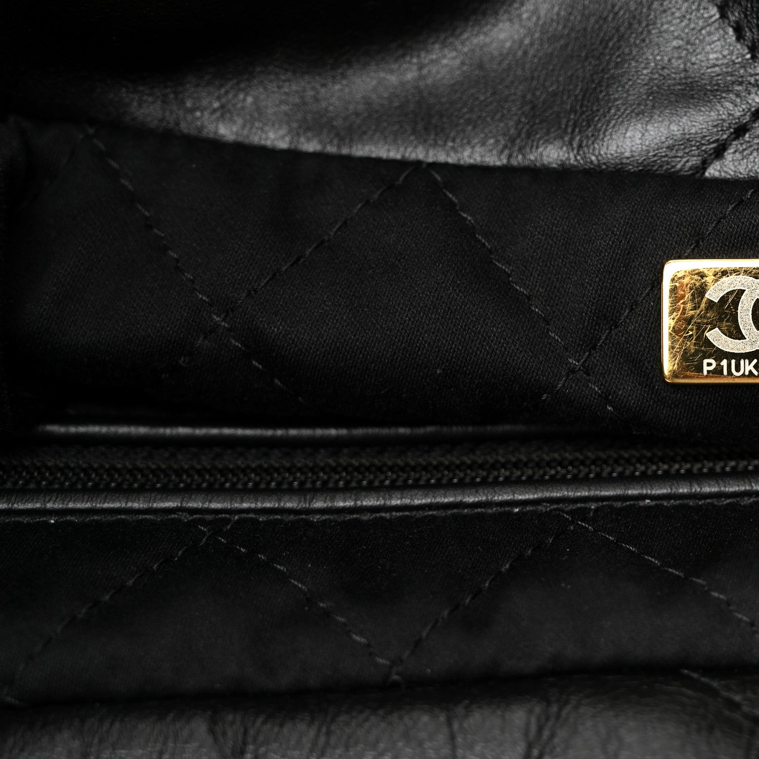 Chanel Shiny Calfskin Quilted Chanel 22 Black 8 of 11