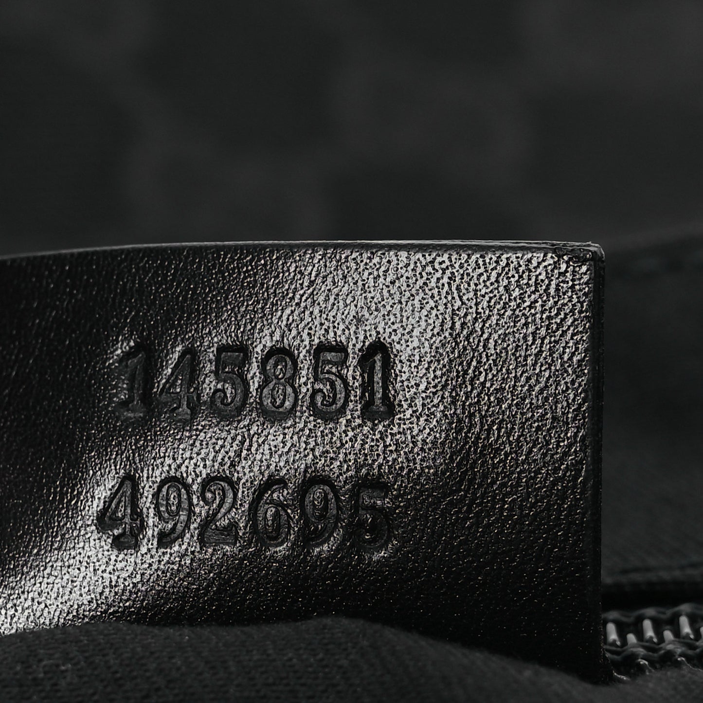 Monogram Waist Belt Bag Black