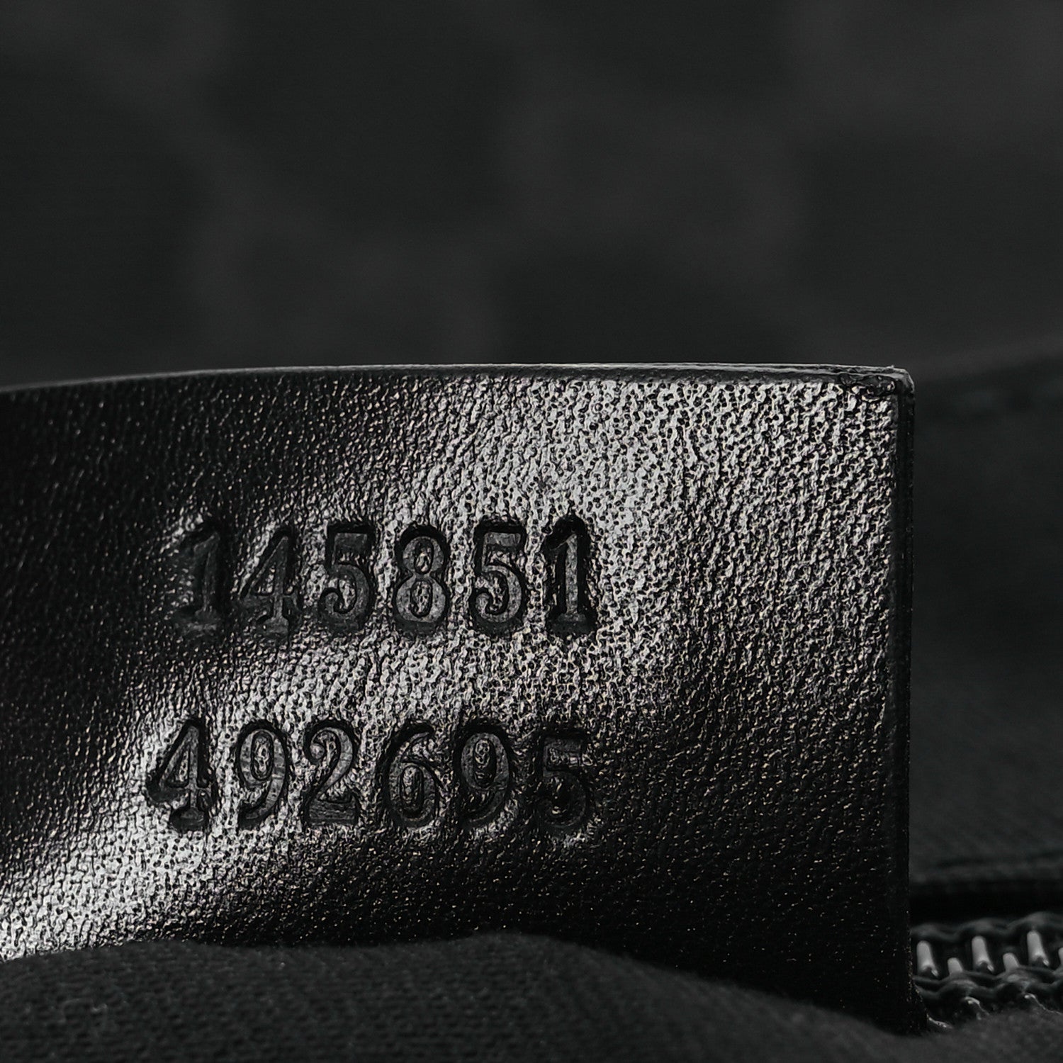 Gucci Monogram Waist Belt Bag Black 7 of 12