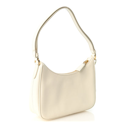 Prada Saffiano Lux Mini Re-Edition Shoulder Bag White 3 of 21