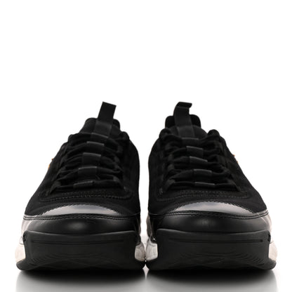 Chanel Velvet Calfskin Mixed Fibers CC Sneakers 41 Black 2 of 10
