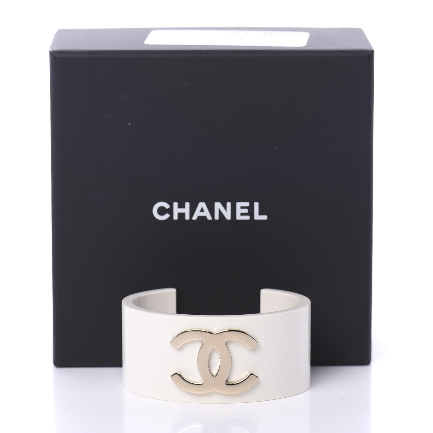 Resin CC Cuff Gold White