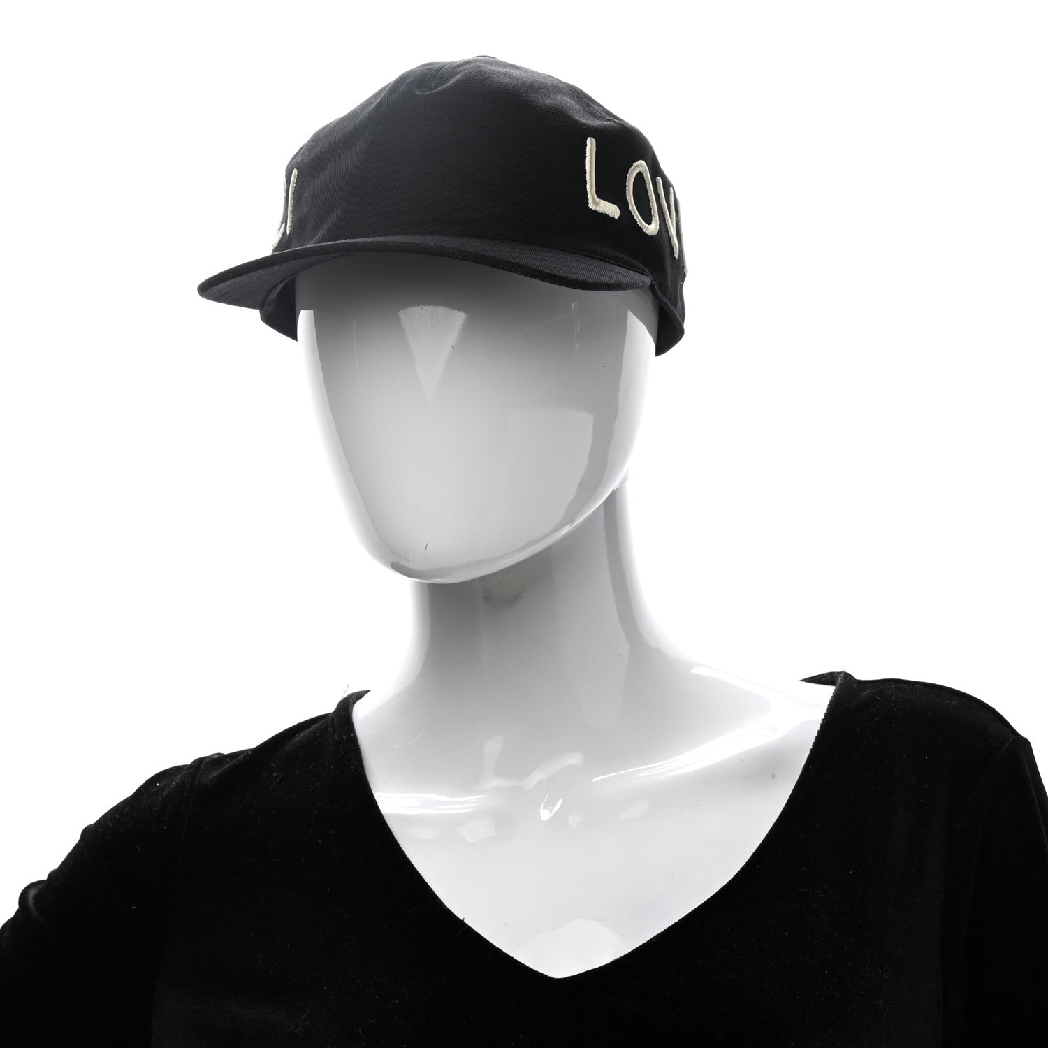 Gucci Cotton Loved Gucci Baseball Hat M Black 2 of 9