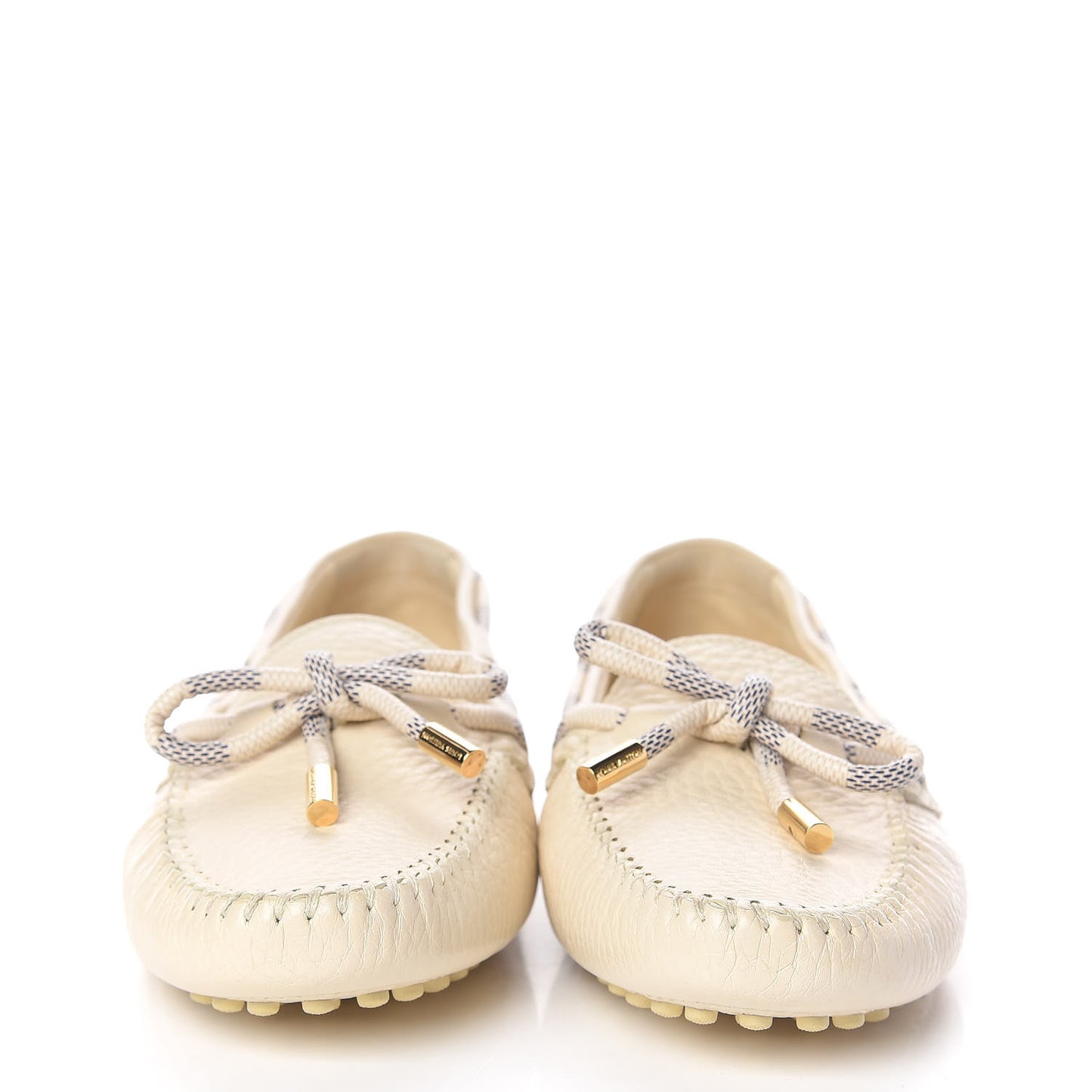 Calfskin Damier Azur Gloria Loafers 40