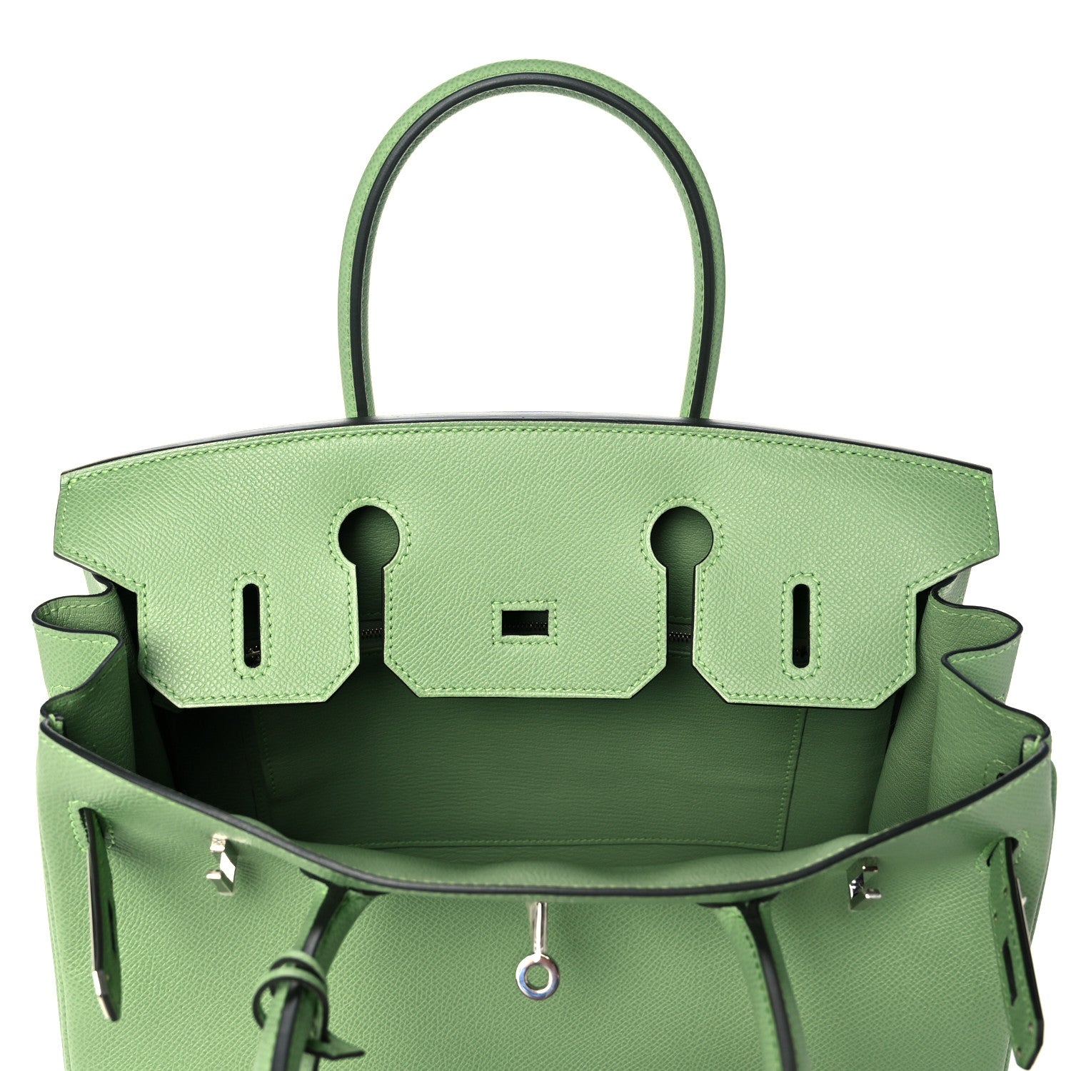 Hermes Epsom Birkin 30 Vert Criquet 18 of 35