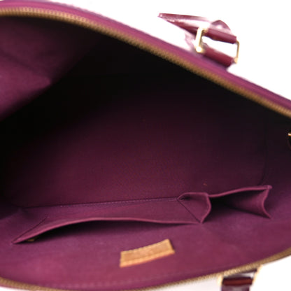 Louis Vuitton Vernis Alma GM Violet 5 of 10