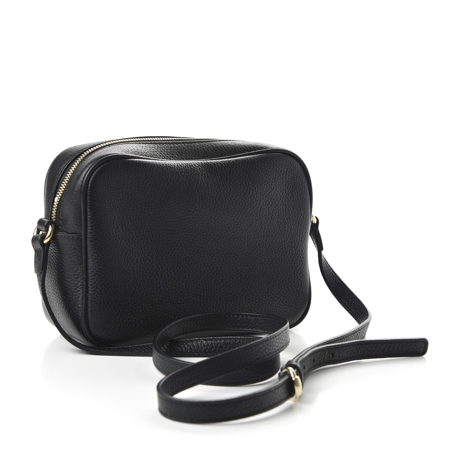 Gucci Pebbled Calfskin Small Soho Disco Bag Black 4 of 11