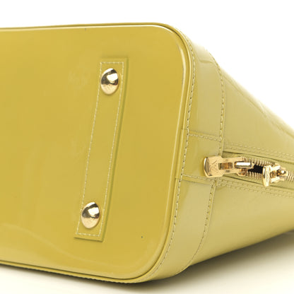 Louis Vuitton Vernis Alma PM Citrine 10 of 16