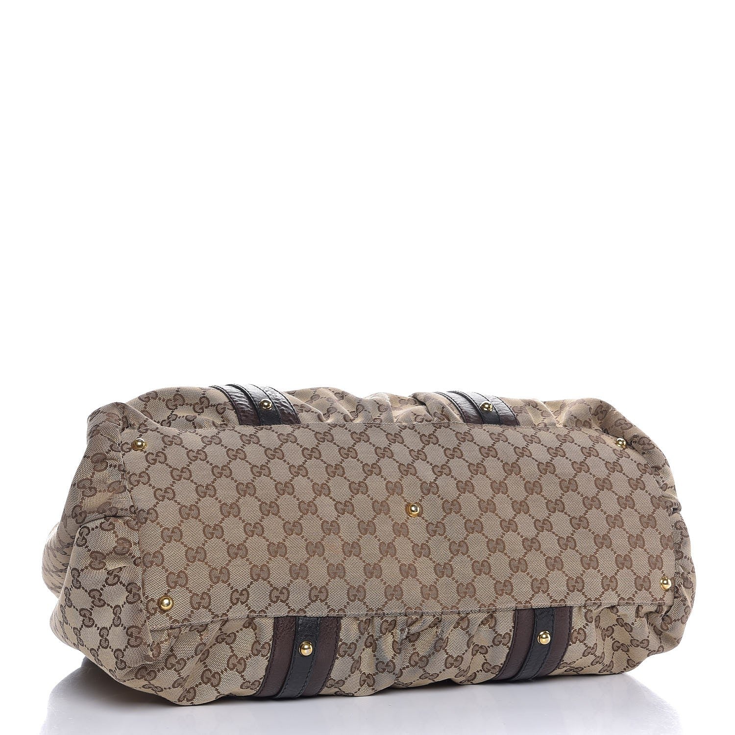 Gucci Monogram Medium Interlocking Icon Tote Dark Brown 4 of 14