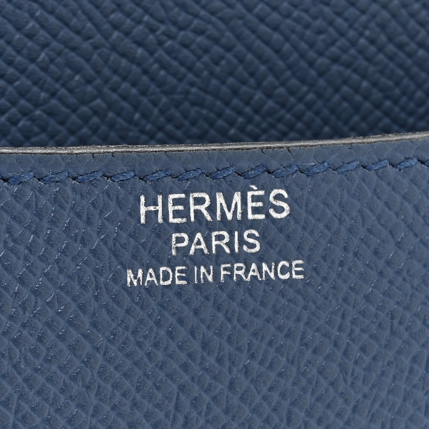 Hermes Epsom Constance Verso 24 Bleu Agate Gris Mouette 6 of 19