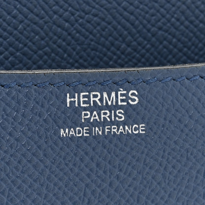 Hermes Epsom Constance Verso 24 Bleu Agate Gris Mouette 6 of 19