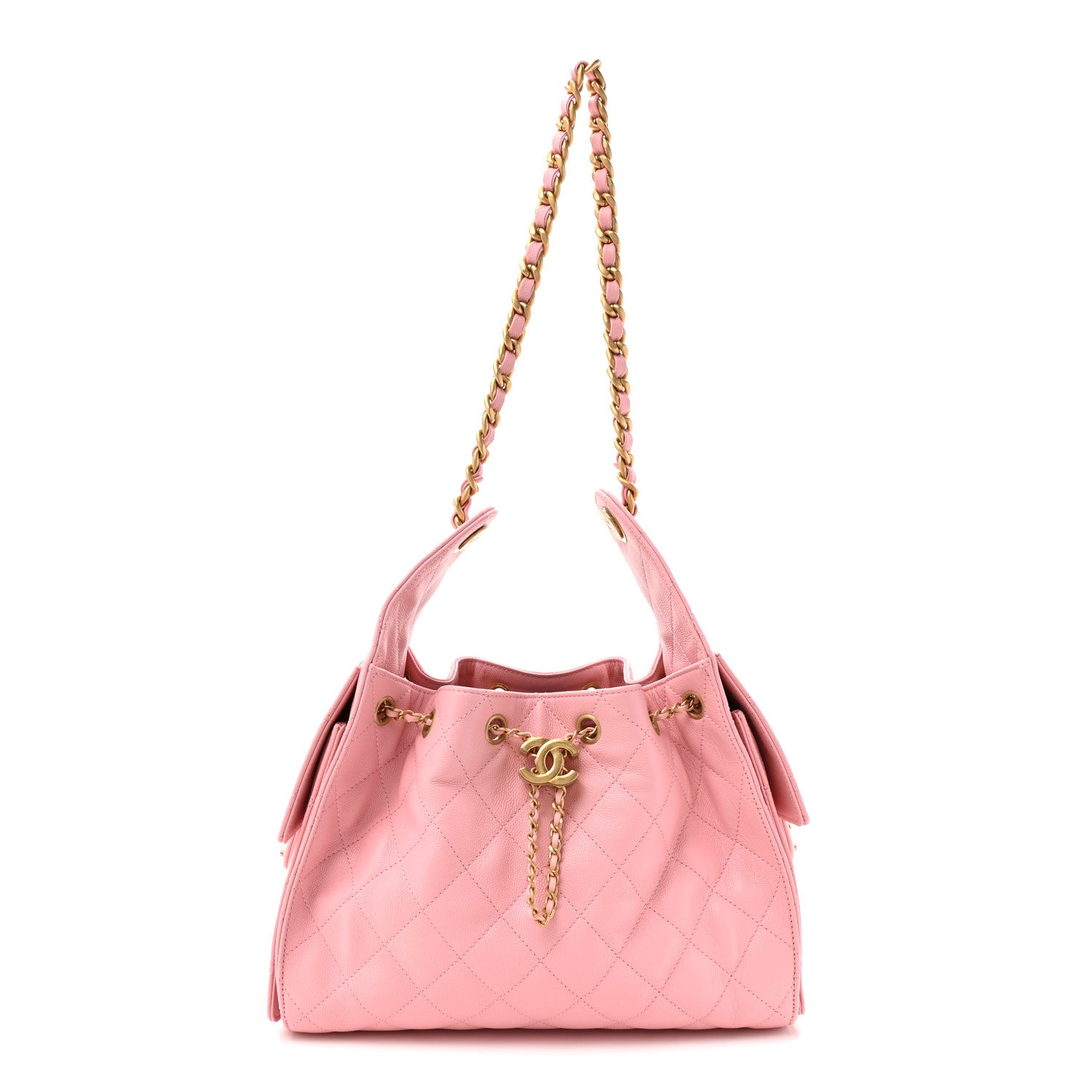Chanel Caviar Quilted Small Chanel 25 Handbag Light Pink 1 of 10