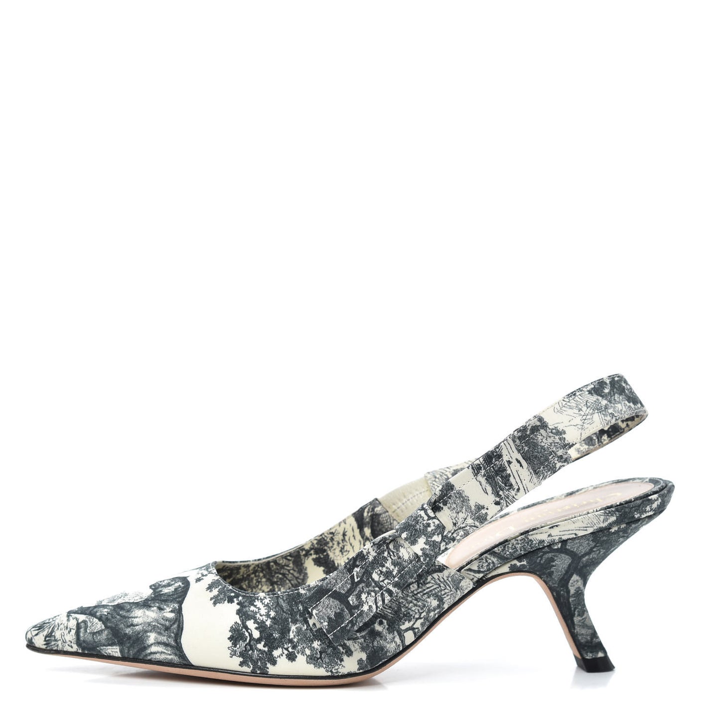 Toile De Jouy Sweet D Slingback Pumps 37 Off White
