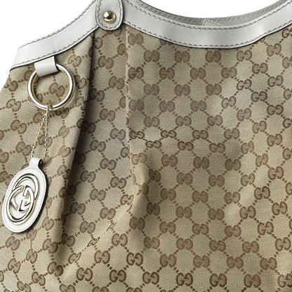 Gucci Monogram Large Sukey Tote Off White 10 of 10