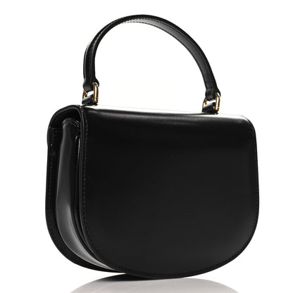 Celine Shiny Calfskin Triomphe Mini Besace Clea Black 3 of 10