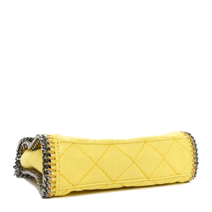 Stella McCartney Shaggy Deer Quilted Mini Falabella Canary 4 of 9
