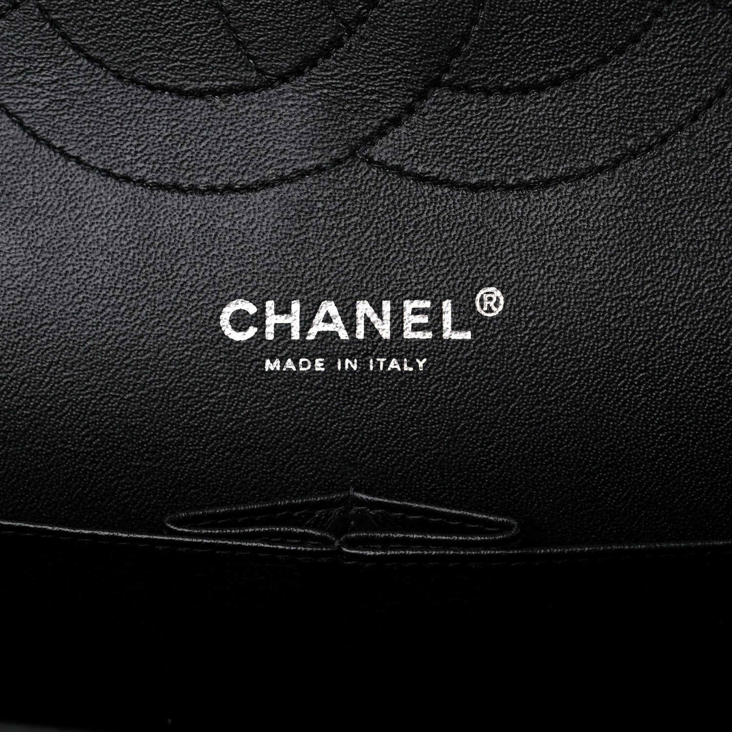 Chanel Shiny Distressed Calfskin Quilted Jumbo Double Flap So Black 6 of 9