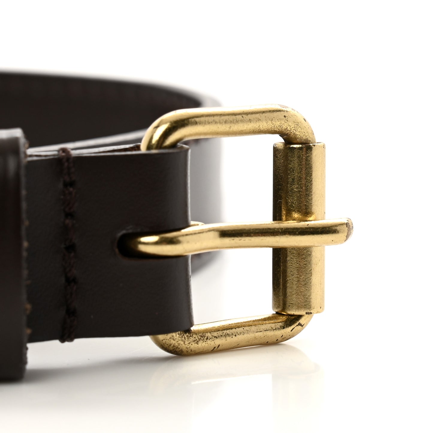 Calfskin Bandouliere Strap Extender Brown