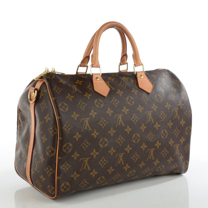 Louis Vuitton Monogram Speedy Bandouliere 35 3 of 7