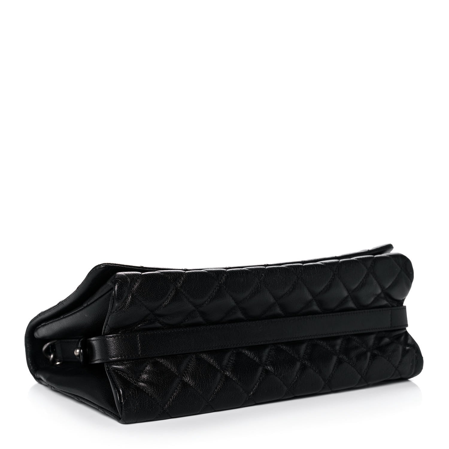 Chanel Goatskin Quilted Large City Rock Flap Black 3 of 11