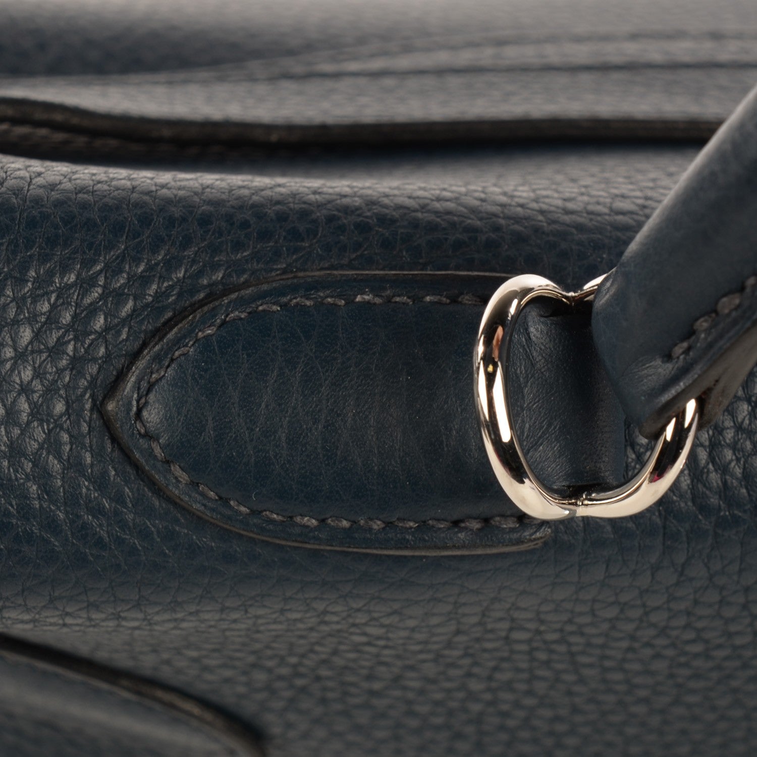 Hermes Taurillon Clemence Kelly Retourne 35 Bleu De Prusse 19 of 23
