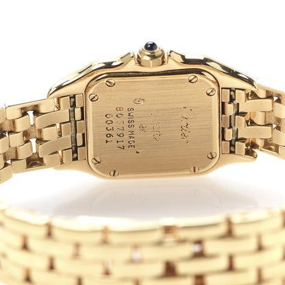 Cartier 18K Yellow Gold 22mm Panthere Quartz Watch 5 of 7