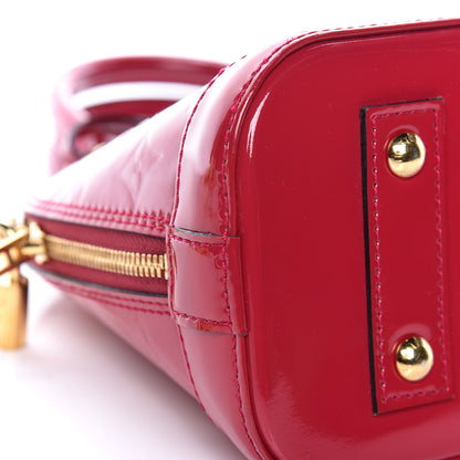 Louis Vuitton Vernis Alma BB Rose Indien 8 of 10