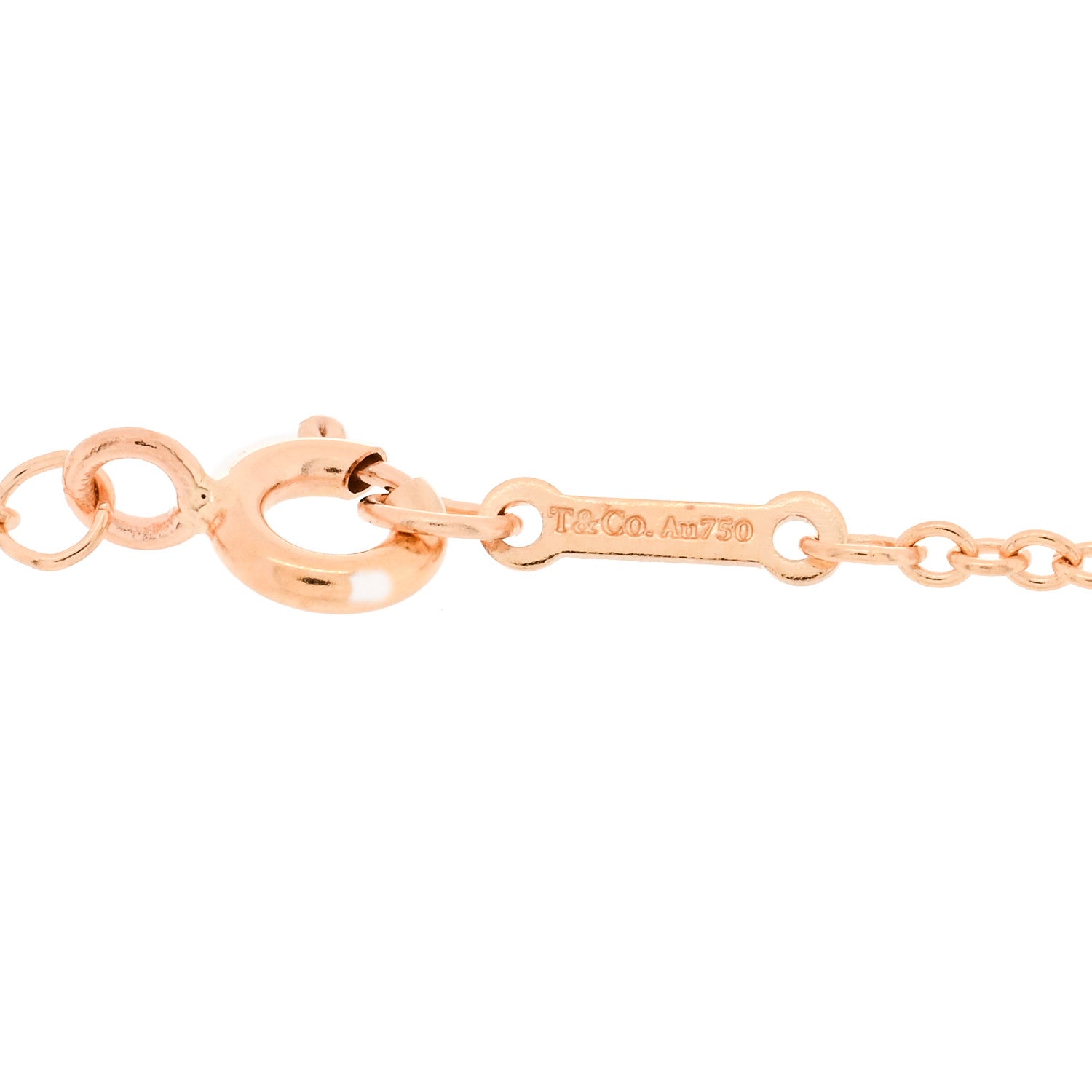 Tiffany 18K Rose Gold Paloma Picasso Heart and Arrow Bracelet 3 of 3