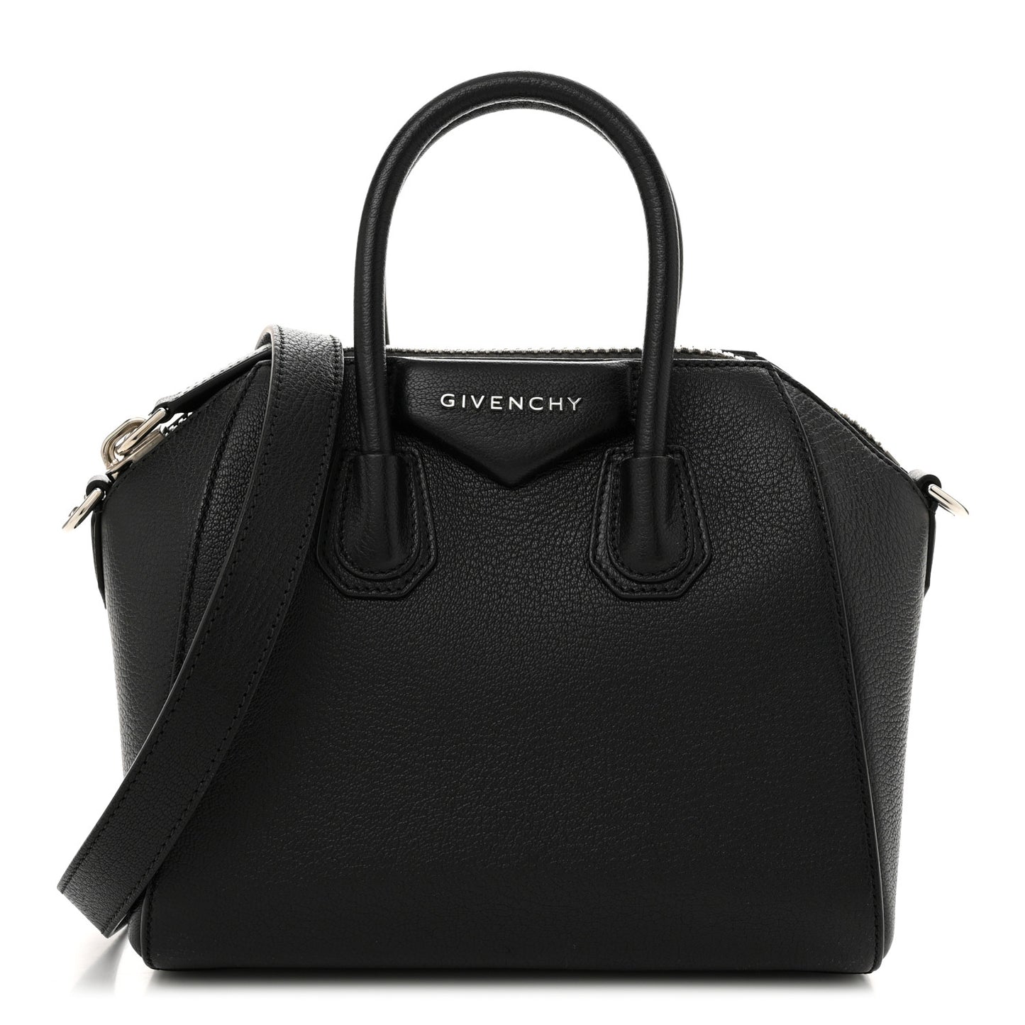 Sugar Goatskin Mini Antigona Black