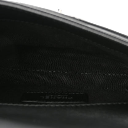 Chanel Calfskin Quilted CC Uniform Flap Belt Bag Black 5 of 10