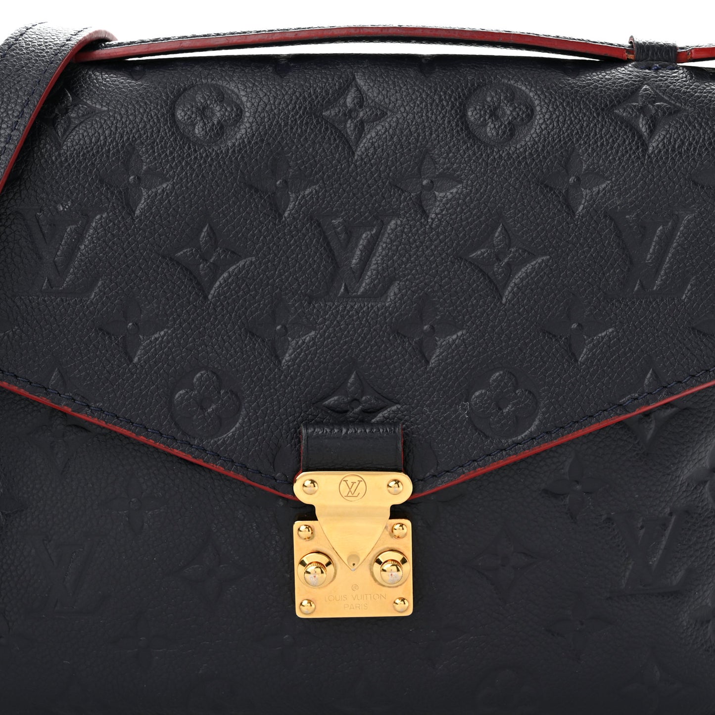 Empreinte Pochette Metis Marine Rouge