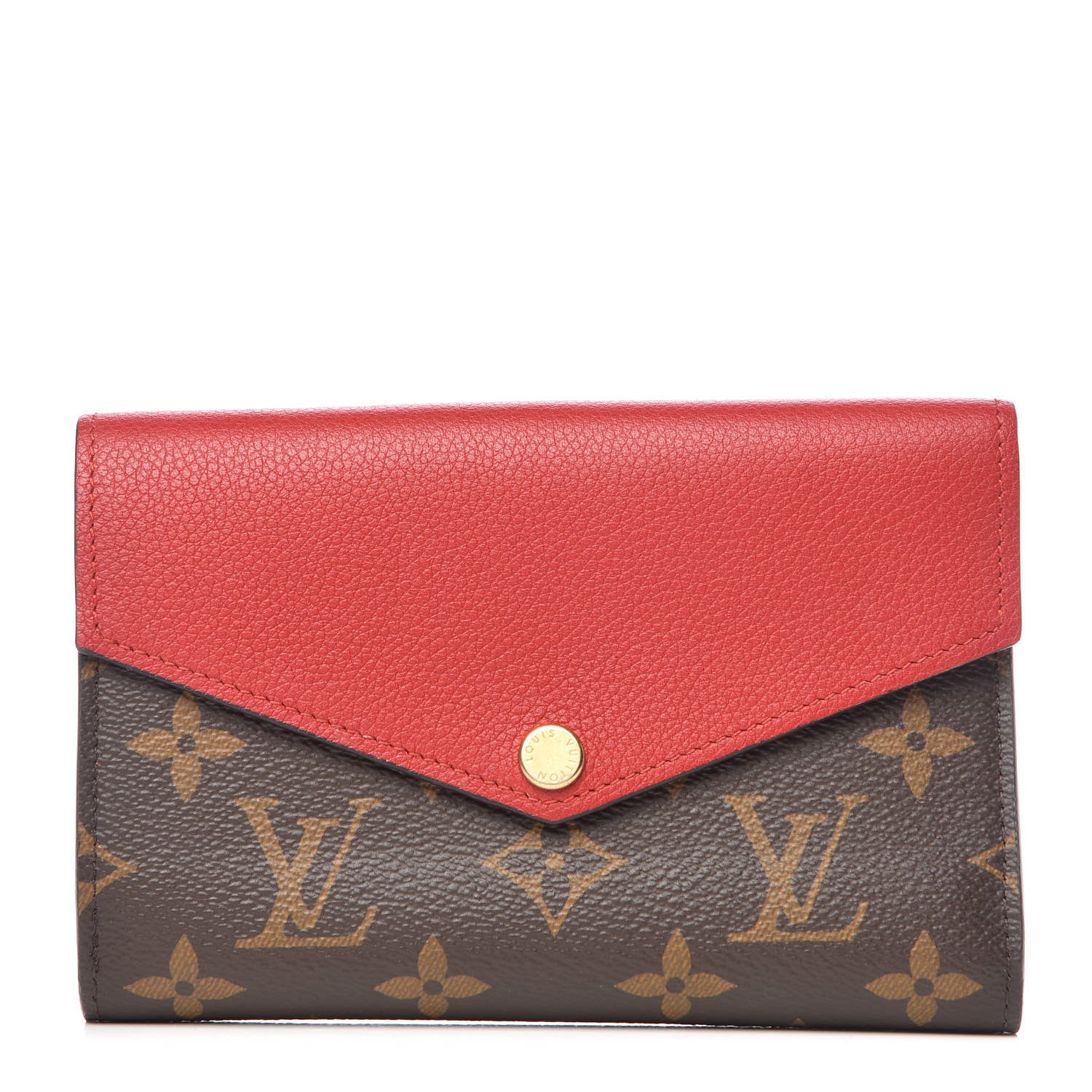 Louis Vuitton Monogram Pallas Compact Wallet Cherry 1 of 8