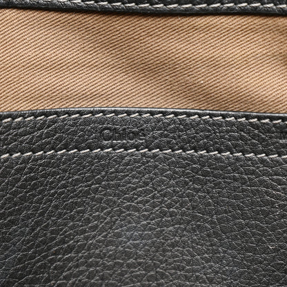 Chloe Calfskin Medium Marcie Round Crossbody Bag Black 6 of 16